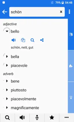 Italian - German  Dictionary & Education android App screenshot 6